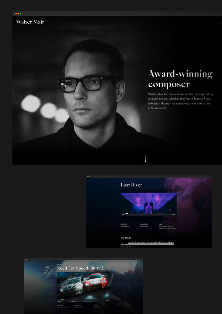 Walter Mair Website